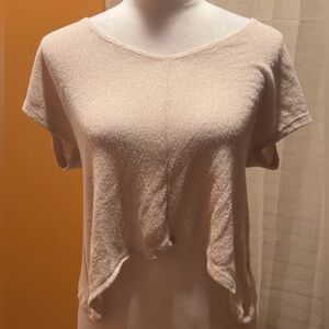 Urban Outfitters | Project Society Cream Crop Top Shirt Women’s